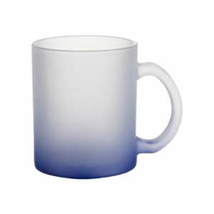 Frosted Gradient Glass Mug