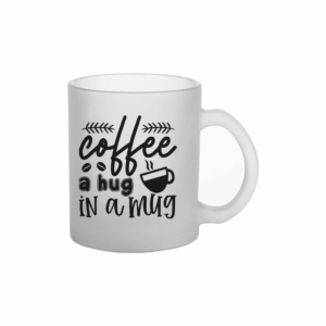 Frosted Glass Mug