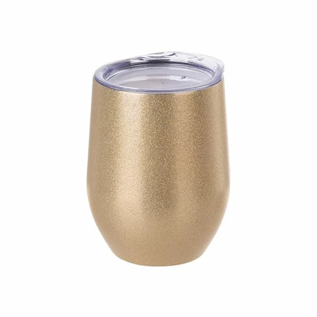 Stainless Steel Stemless Wine Cup with Lid