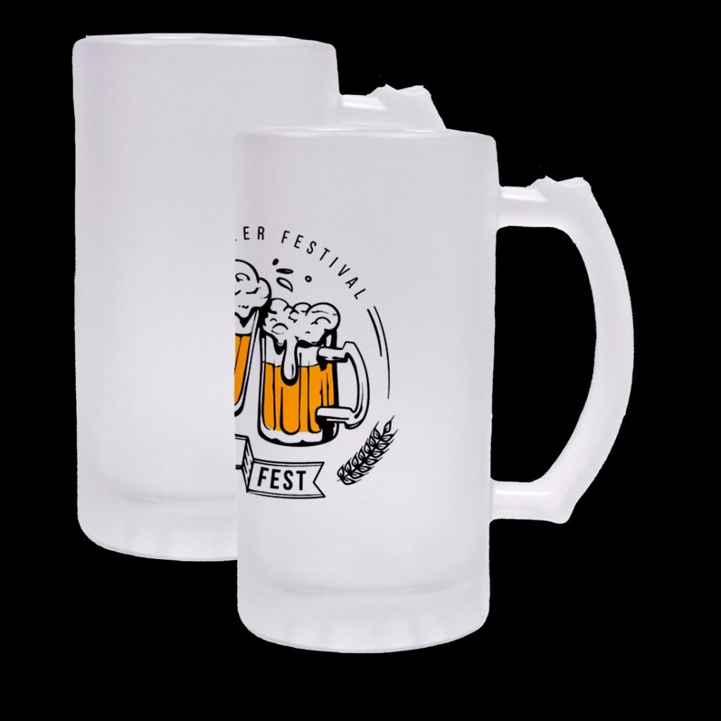 Frosted Beer Stein