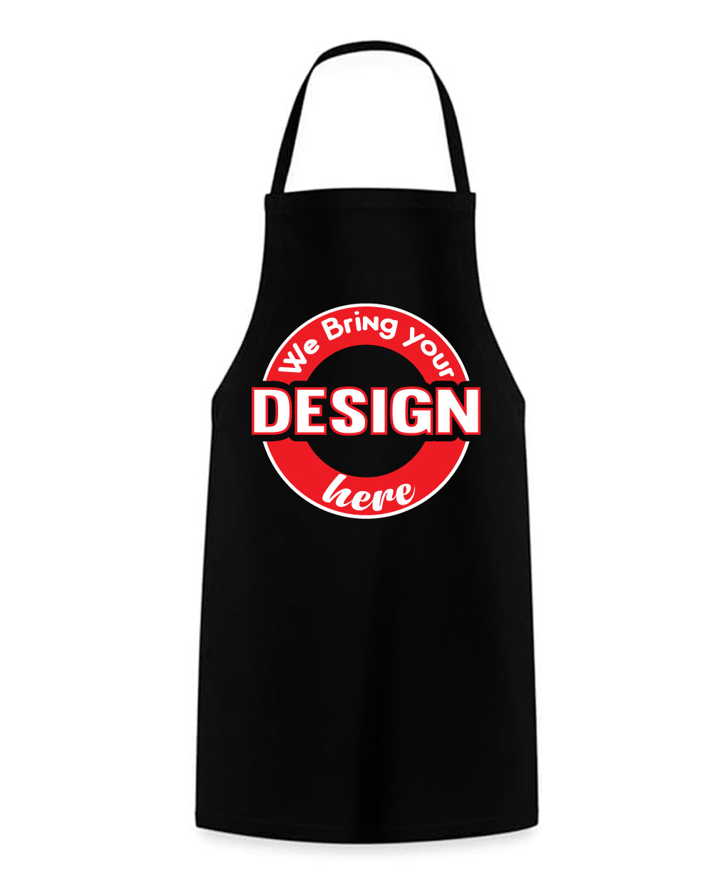 Apron without pockets