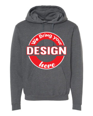 Heather Charcoal Unisex Pullover Hoodie
