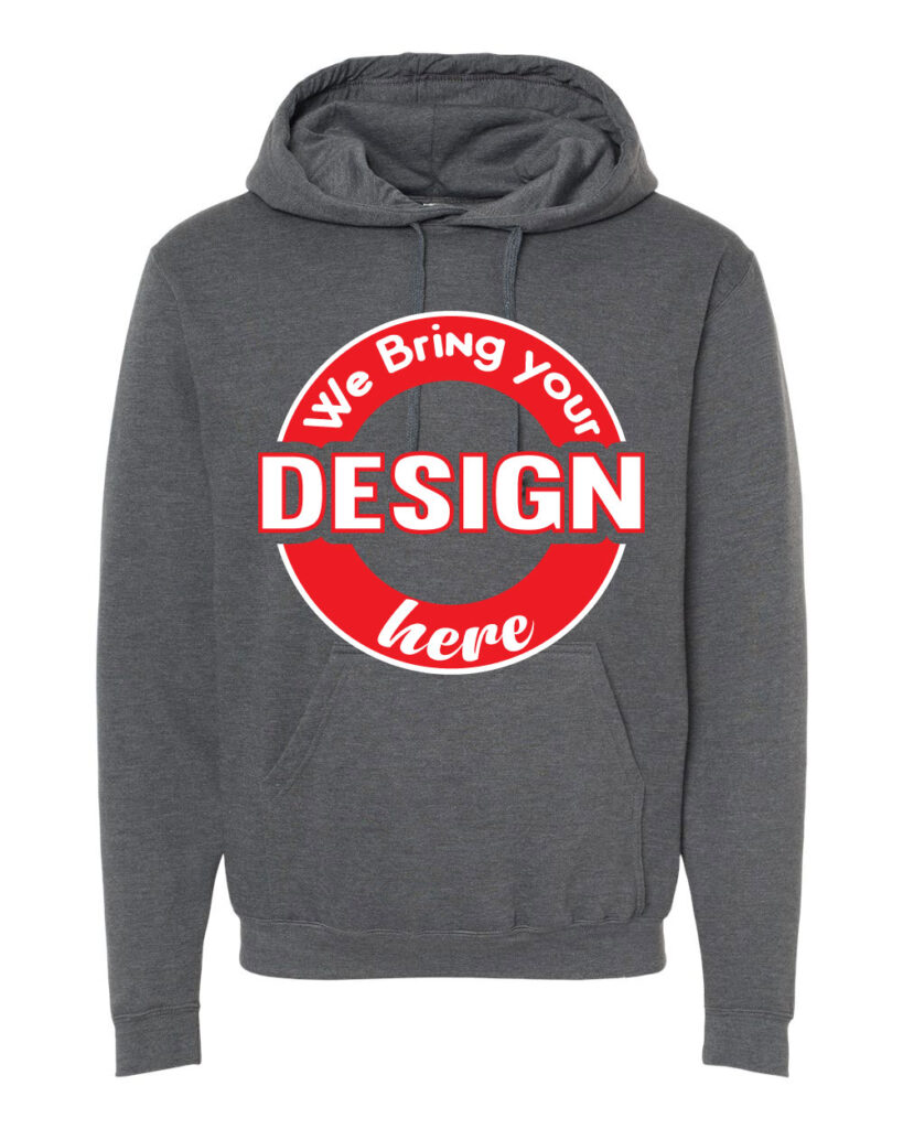 Heather Charcoal Unisex Pullover Hoodie
