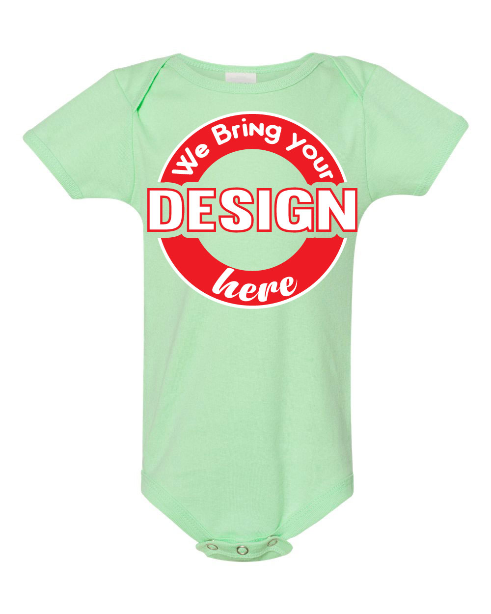Mint Green Softstyle® Infant One Piece