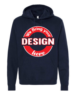 Navy Unisex Pullover Hoodie