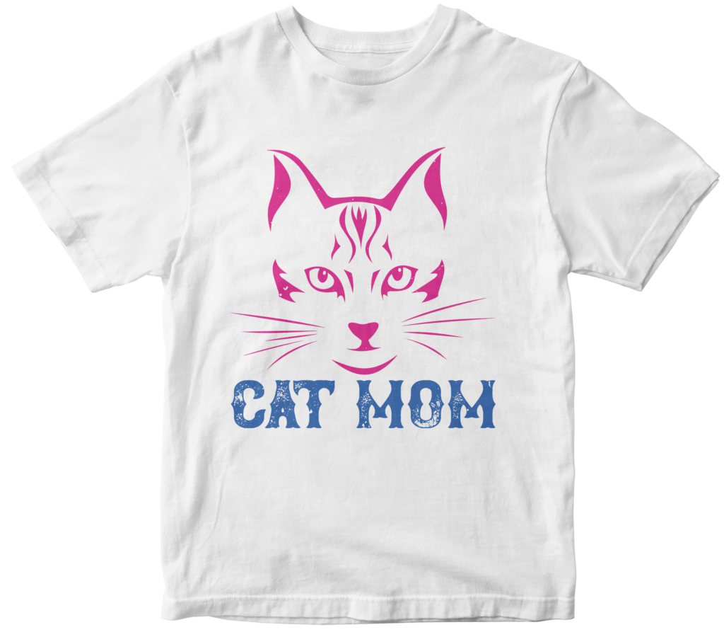 Mother's Day T-Shirts-cat mom