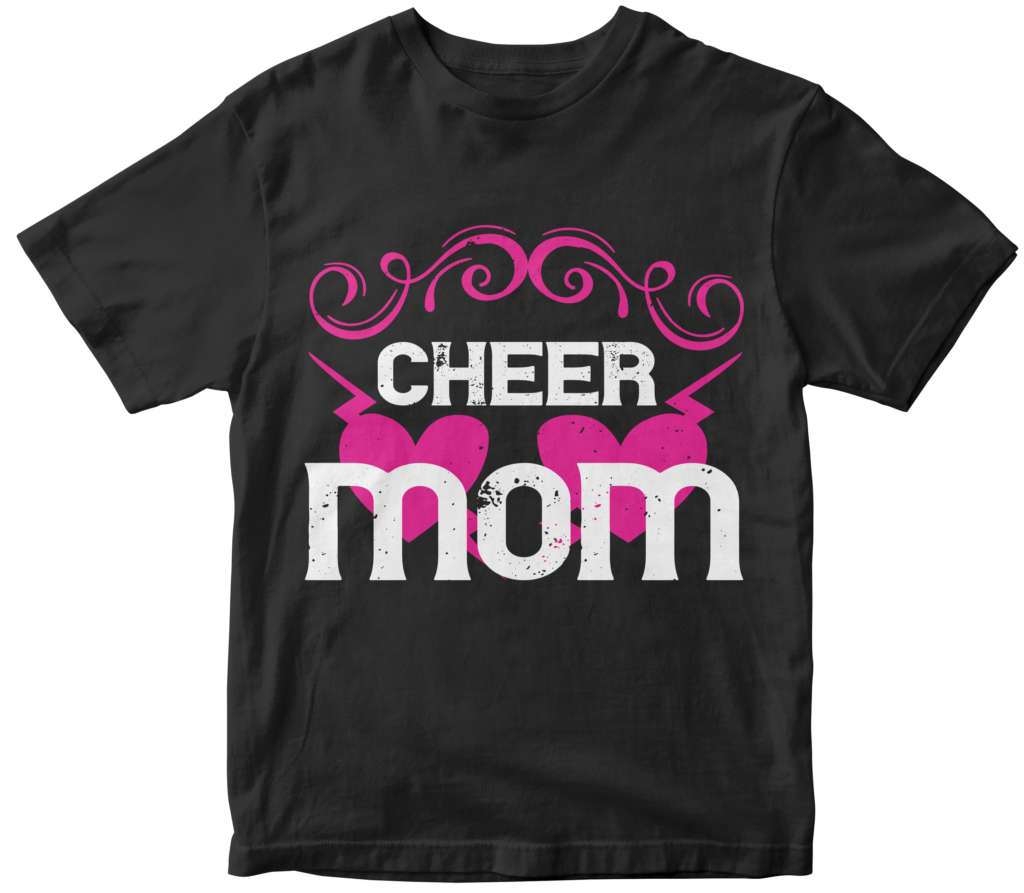 Mother's Day T-Shirts-cheer mom