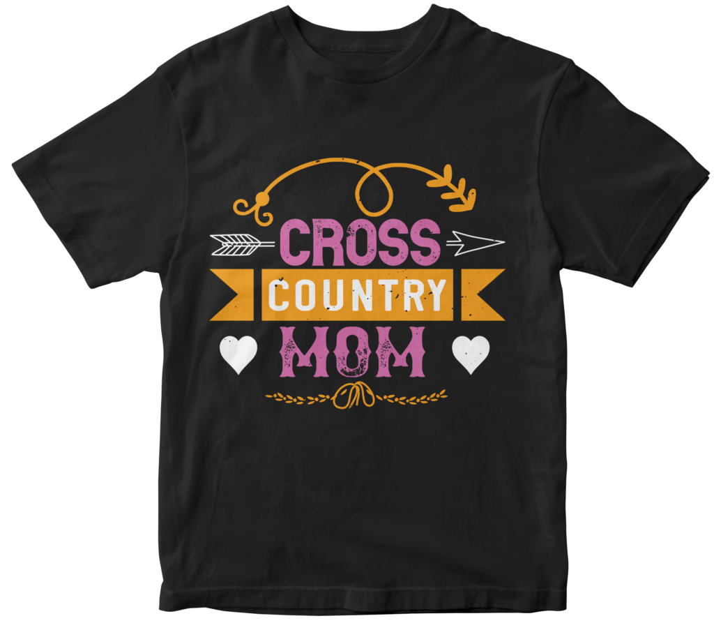 Mother's Day T-Shirts-cross country mom